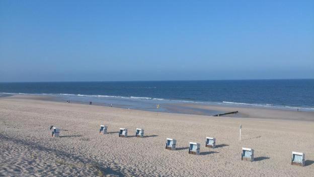 Strandkoje-Landhaus-Tadsen Westerland Bagian luar foto