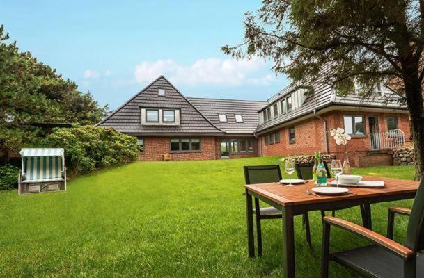 Strandkoje-Landhaus-Tadsen Westerland Bagian luar foto